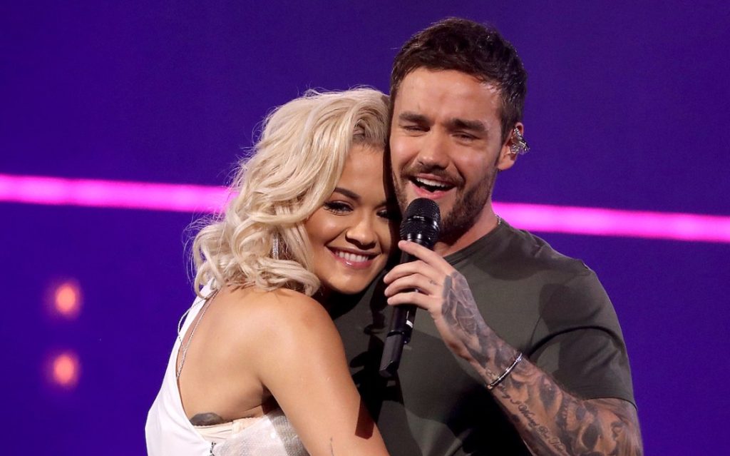 Rita Ora with Liam Payne