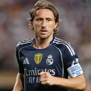 Luka Modrić - Croatian Footballer, Real Madrid Midfielder.
